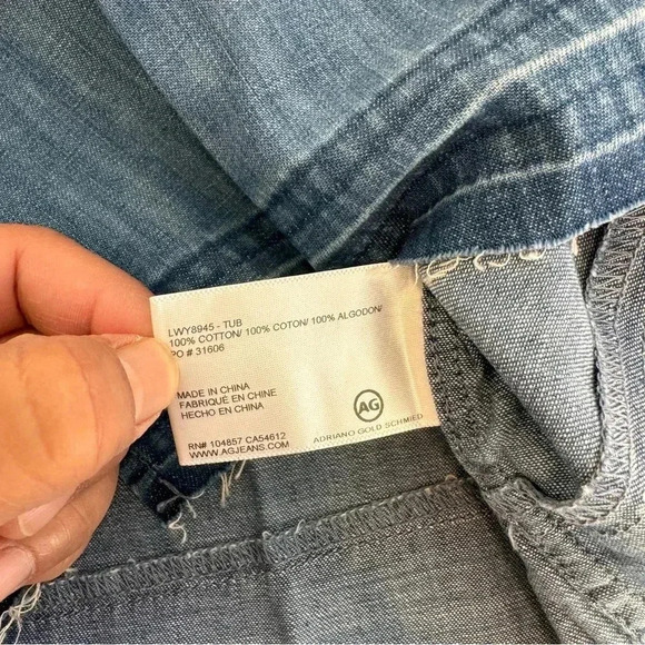 AG Adriano Goldschmied The Tawny Raw in Turbulence - Picture 6 of 16